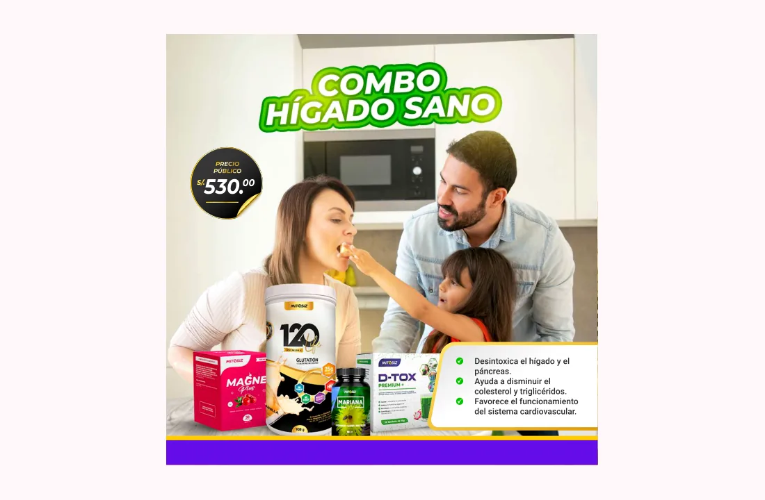 Combo Bienestar Hepático
