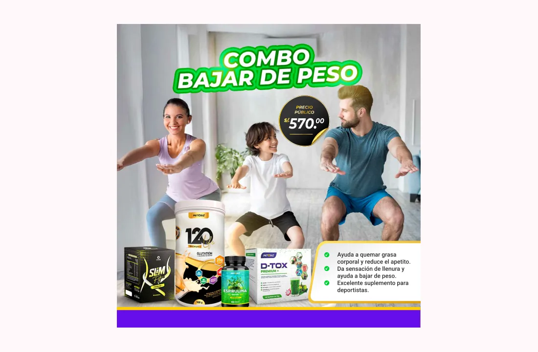 Combo Control de Peso y Hábitos Saludables