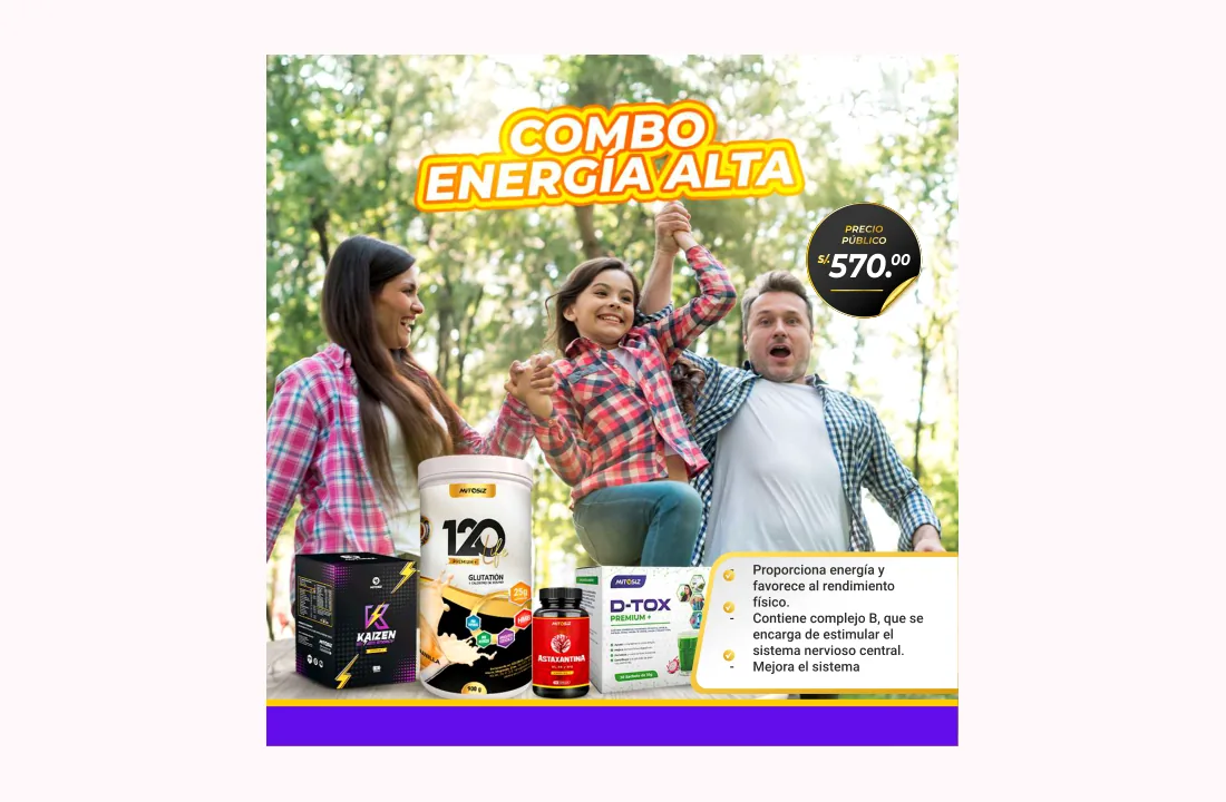 Combo Energía y Vitalidad