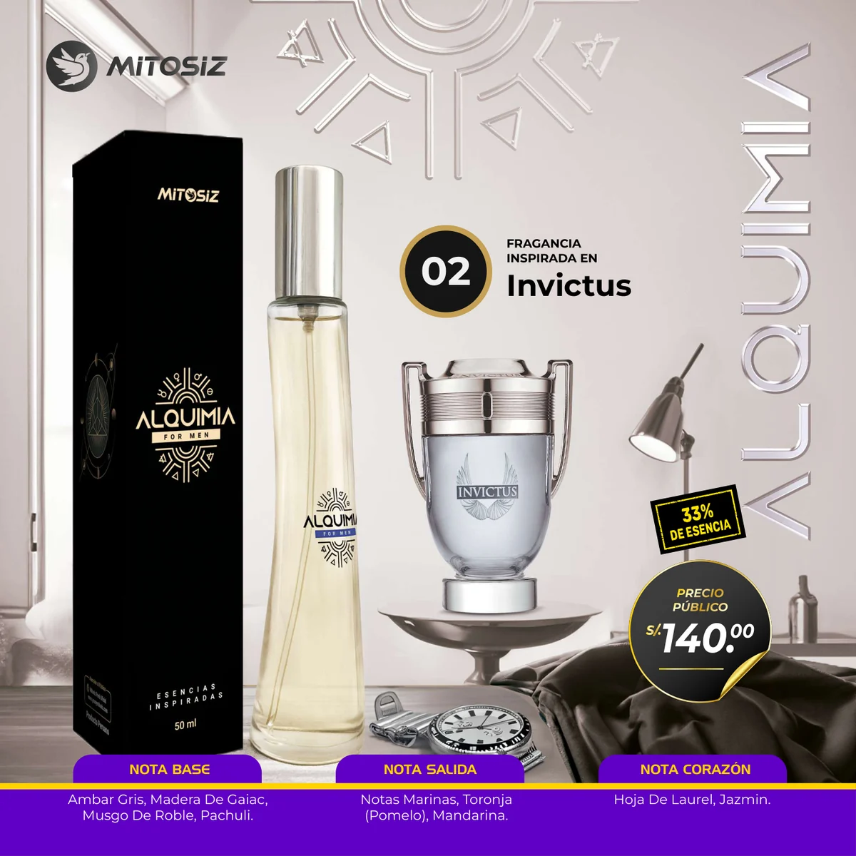 Alquimia For Men 02 - Invictus