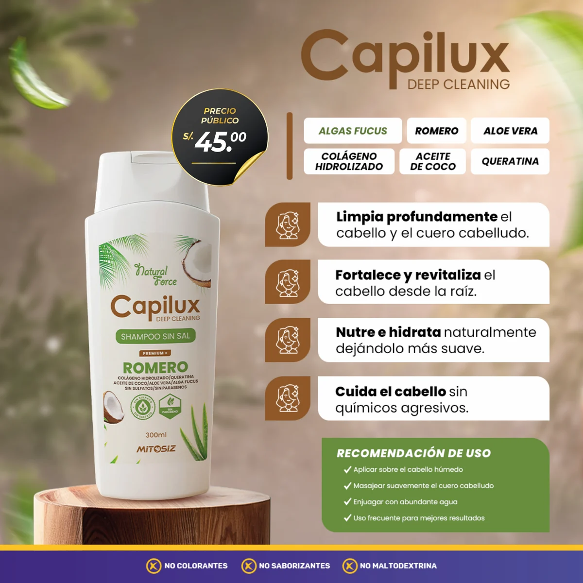 Capilux Deep Cleaning